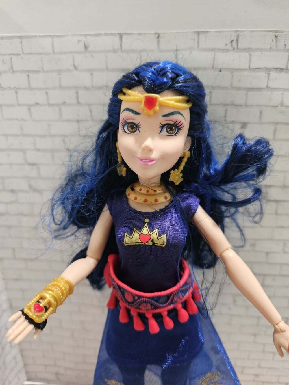 Disney Descendants Genie Chic Evie Doll 2015 Hasbro Original Outfit Accessories